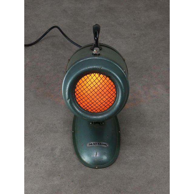 Mid-Century German Blue Table or Floor Lamp For Sale - Image 9 of 18