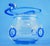 20th Century Art Deco Murano Glass Bucket Vase attributed to the Salviati & C. Glassworks, Venice, Italy, 1930s For Sale - Image 9 of 18