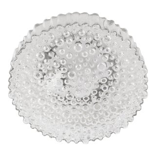 1960s Staff Leuchten Bubble Glass Flush Mount For Sale