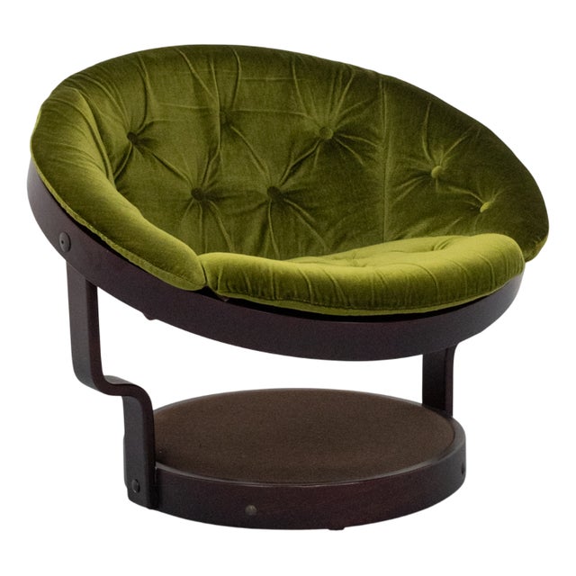 Convair Swivel Chair by Oddmund Vad for Vad Trevarefabrikk, 1970s For Sale