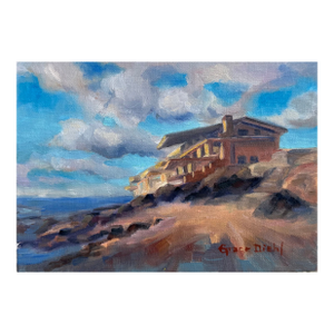 Original Fine Art Oil Paintings by Grace Diehl - On the Edge