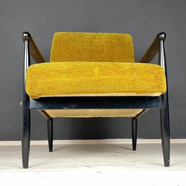 1970s Mid-Century Armchair, Yugoslavia, 1970s For Sale - Image 5 of 13