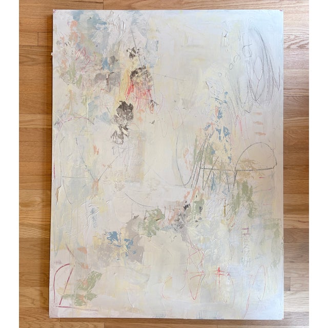 Sarah Trundle Sarah Trundle, Contemporary Abstract Painting, "Trove" For Sale - Image 4 of 8
