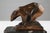 Art Deco Metal Polar Bear on Black Marble Base, France, 1930s For Sale - Image 6 of 10
