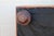 Oversized Vintage Ralph Lauren Tan Leather & Wood Ottoman With Bun Feet For Sale - Image 17 of 18