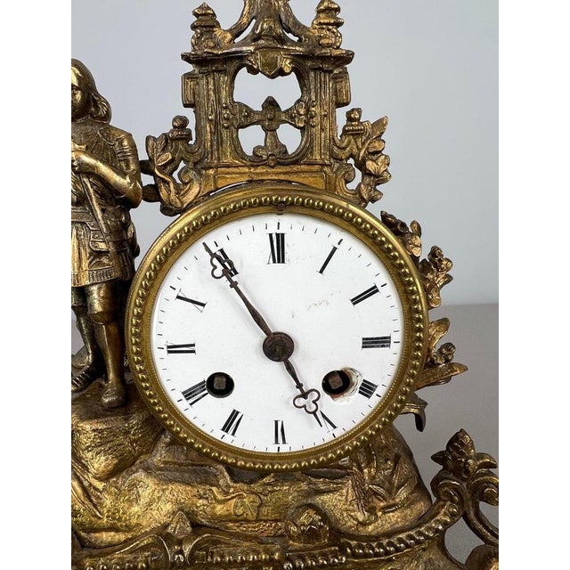 Antique Japy Frères Mantel Clock For Sale - Image 4 of 15