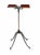 Black Antique Victorian Cast Iron & Cherry Dictionary Stand Rm Lambie New York For Sale - Image 8 of 11
