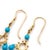 Metal Temple St. Clair 18k Yg Turquoise Drop Earrings-Set of 2 For Sale - Image 7 of 8