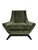 The Precedent Furniture "Jasper" accent chair brings high-impact mid-century modern style to any interior. Its silhouette...