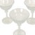 Vintage Regency Fidenza Crystal Champagne Glasses, 1980s, Set of 7 For Sale - Image 16 of 18
