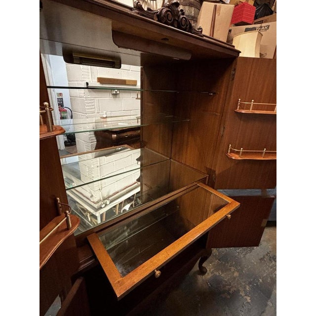 Cocktail Cabinet in Burr Walnut For Sale - Image 18 of 18