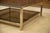 Black Hollywood Regency Coffee Table in Smoked Glass with Mirrored Frame, 1970s For Sale - Image 8 of 10