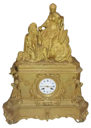 19th Century Table Clock from Leroy & Fils