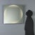 Brama' mirror model designed by Gianni Celada for a 1970s FontanaArte production. Featuring a square shape, the mirror is...