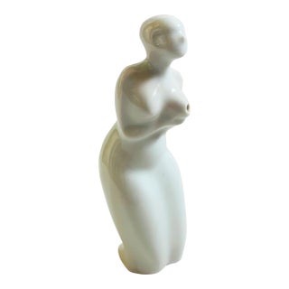 Vintage Woman Porcelain Milk Pitcher or Creamer For Sale