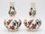 Antique Italian Floral & Butterflies Double Gourd Vases - a Pair For Sale - Image 9 of 9