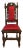 Antique Hunting Style Dining Chair, 19th Century For Sale