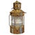 Mid 20th Century Mid 20th Century Brass Ship's Lantern Pendant Light For Sale - Image 5 of 16