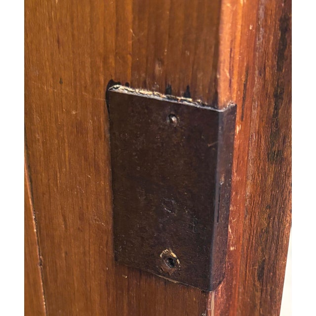 American Early American Country Pine Two-Piece Plantation Desk Secretary, Circa 1830–1850 For Sale - Image 3 of 18