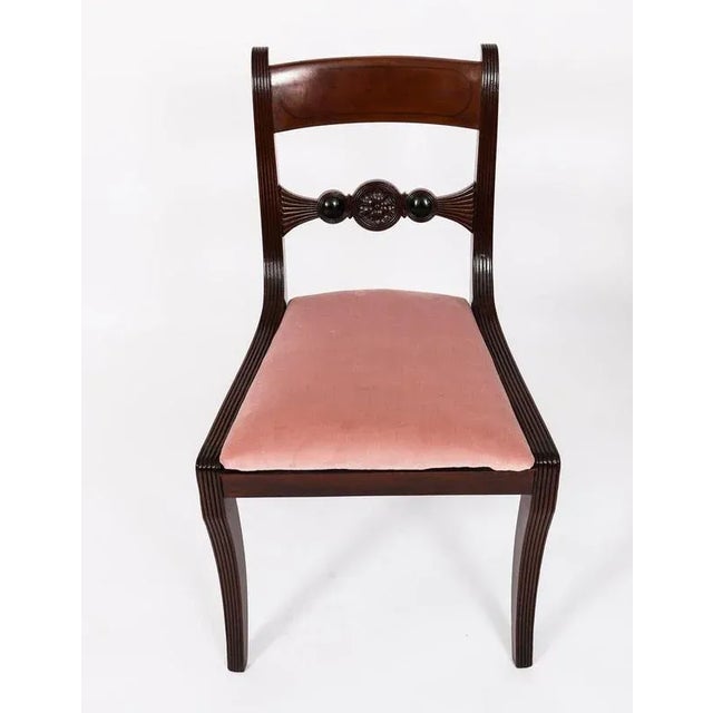 Antique Regency Bar Back Dining Chairs, 1830s, Set of 12 For Sale - Image 9 of 18
