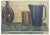 Isaac Charles Goetz, Carafe, pot et brau, 1937, Oil on Cardboard For Sale