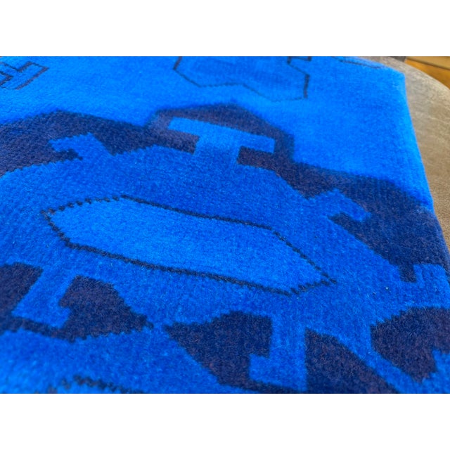 Tribal Totem Rug Cushion Cover For Sale - Image 11 of 11
