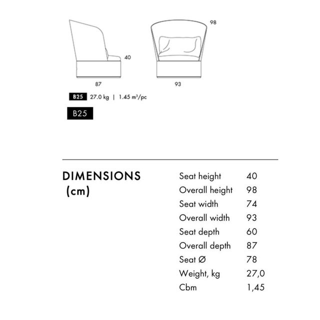 Authentic Blå Station B25 Lounge Chair by Cate & Nelson, Scandinavian Modern, 2017, (Sweden) For Sale - Image 11 of 12