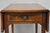 Baker Furniture Company Vintage Baker Hepplewhite Style Mahogany Pembroke Dropleaf Lamp Side Table For Sale - Image 4 of 17