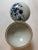 19th Century Chinese Blue & White Hot Water Dish With Liner For Sale In Boston - Image 6 of 12