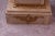 Pair of Large Neoclassical Beige Marble and Ormolu Bronze Urn Amphorae With Matching Pedestals For Sale - Image 12 of 16