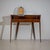 Mid-Century Modern Wall Console With Glass Shelf, Italy, Mid-20th Century For Sale - Image 3 of 10