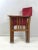 Brown Vintage Oak & Canvas Folding Directors, Garden or Safari Chair, 1950s For Sale - Image 8 of 12