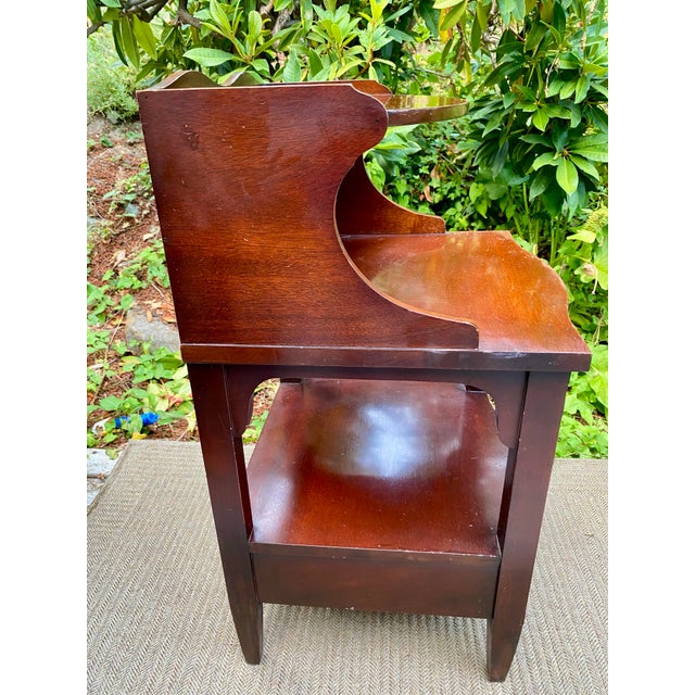 Drexel Drexel Nightstands End Tables Vintage of Mahogany Pair For Sale - Image 4 of 10