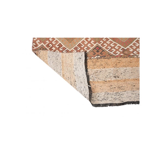 1960s Small Unique Decorative Kilim Rug - 3`1″ X 5`3″ For Sale - Image 5 of 6