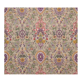 Brunschwig Et Fils "Theodora" Botanical Fabric Panel 2.5 Yards For Sale