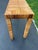 Billy Baldwin Style Wrapped Wicker Console Table With Minimalist Design For Sale - Image 12 of 18