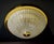 Large Vintage Glass Flush Light, 1960s For Sale - Image 6 of 17