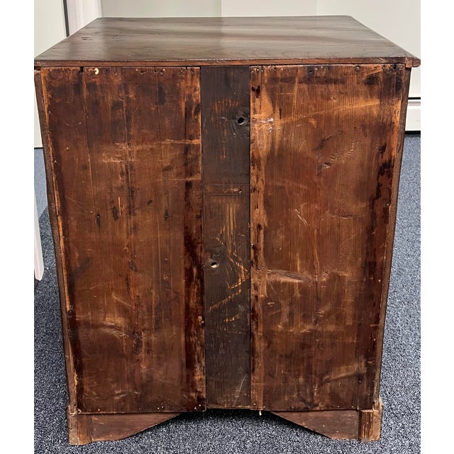 18th Century English Georgian Oak Bachelor’s Chest For Sale - Image 11 of 11