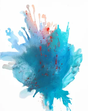 "Blossom" Contemporary Abstract Acrylic Painting by Clara Berta