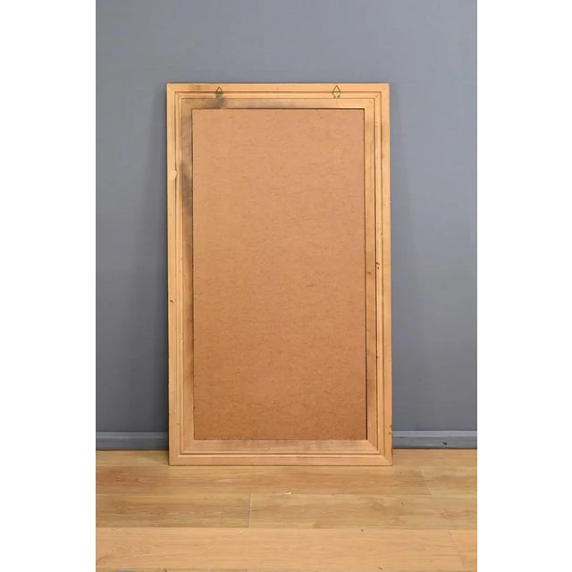 Rectangular Gilded Wood Mirror, 1950 For Sale - Image 11 of 13
