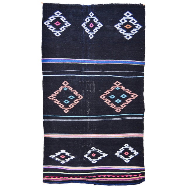 Moroccan Late 20th Century Vintage Moroccan Rug - 3'7" X 5'10" For Sale - Image 3 of 3