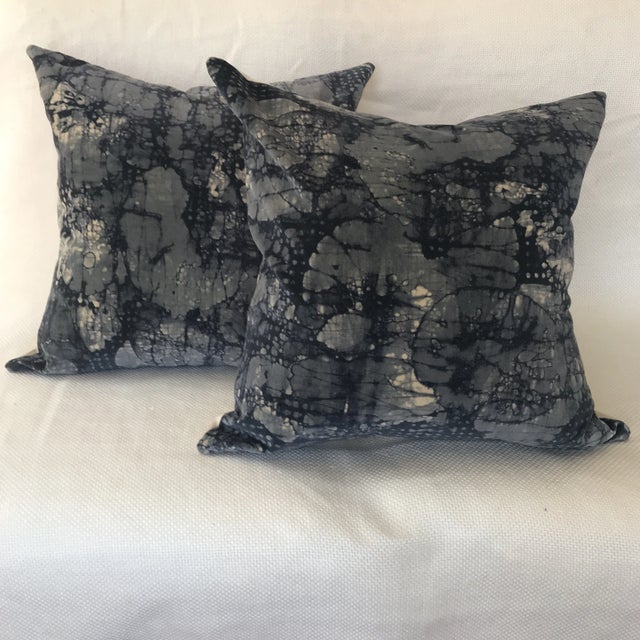 Blue Kelly Wearstler for Lee Jofa Mineral Velvet Pillow Covers For Sale - Image 8 of 8