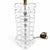 Van Teal 1970s Multi Stacked Lucite Table Lamp For Sale - Image 4 of 9