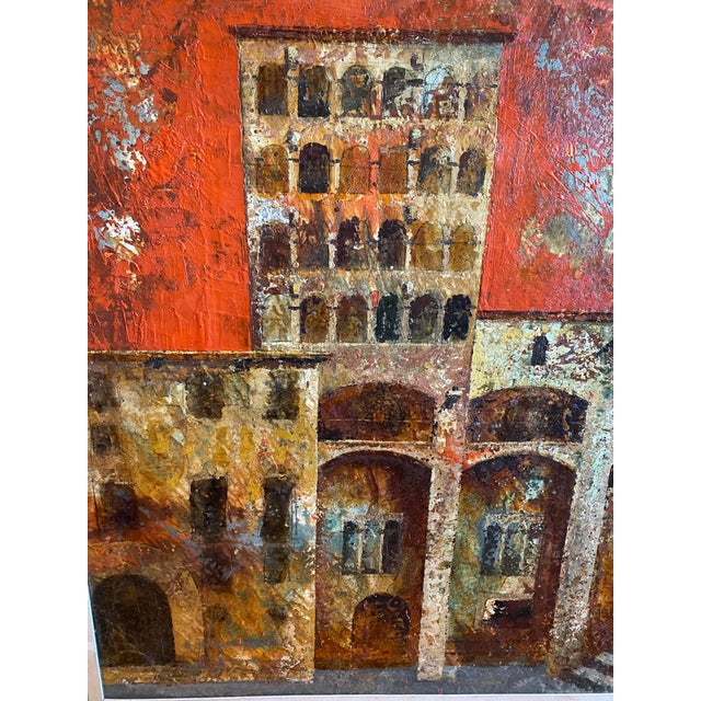 Modern Jose Lapayese Del Rio, Plaza Del Rey Barcelona 1968 For Sale - Image 3 of 5