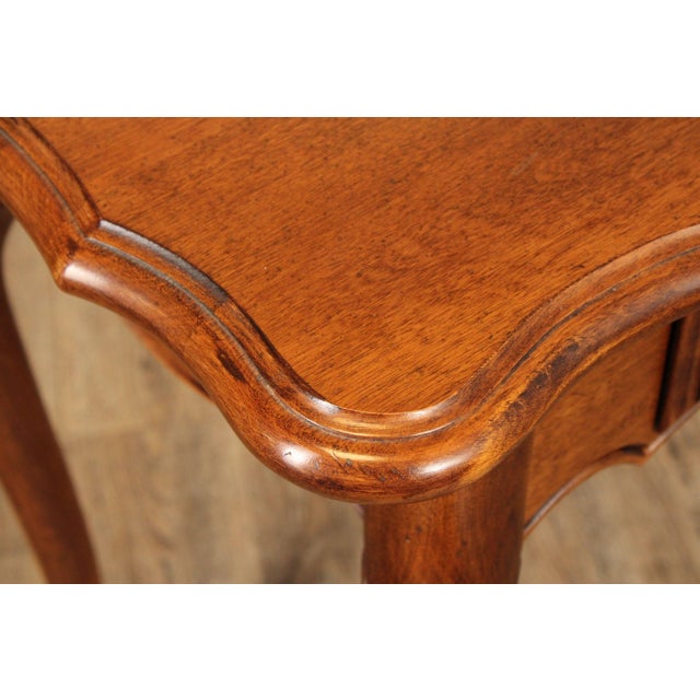 Ethan Allen 'Country French' Two-Drawer Console Table For Sale - Image 10 of 12