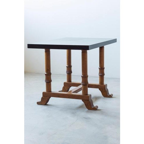 Neoclassical Entry Table in the style of Axel Einar Hjorth, 1920s For Sale - Image 4 of 15