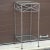 Vintage Square Wrought Iron and Glass 2 Tiered Plant Stand For Sale - Image 13 of 13
