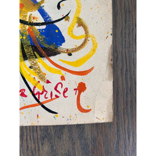 Hendrik Grise Original Signed Abstract Expressionist Painting For Sale In Denver - Image 6 of 7