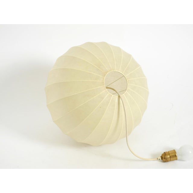 Round Cocoon Pendant Lamp, 1960s For Sale - Image 11 of 15