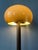 Vintage Brown Acrylic Glass Mushroom Floor Lamp For Sale - Image 3 of 11
